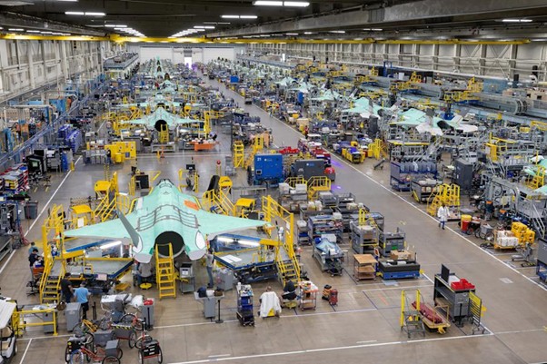 F-117 Assembly Line